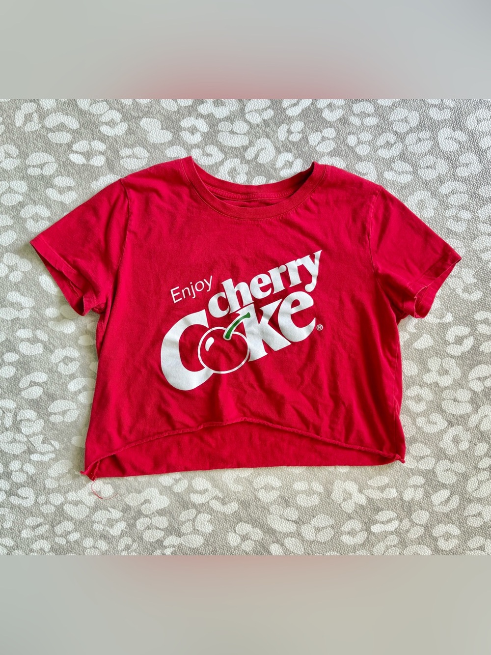 Coca-Cola size medium crop top